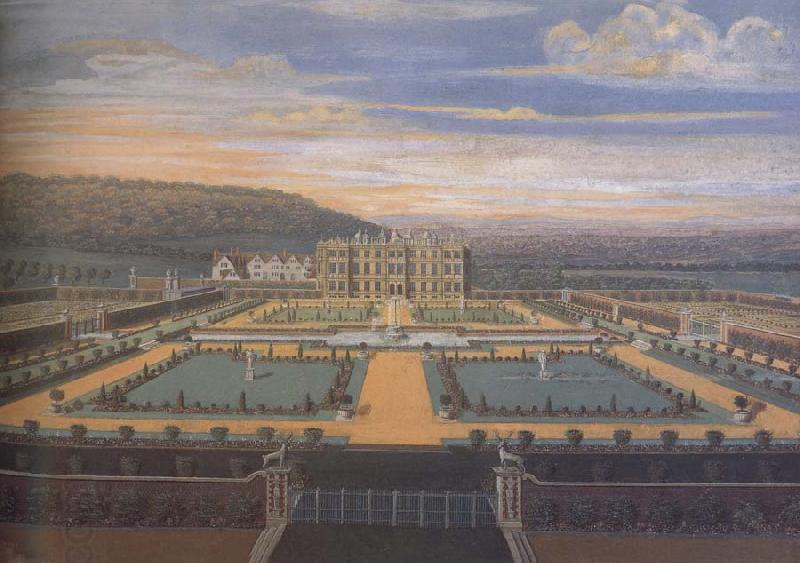 unknow artist The Great Parterre at Longleat oil painting picture